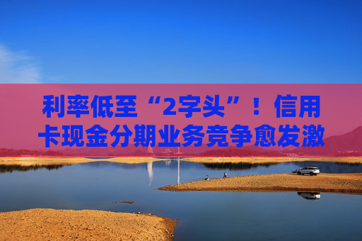 利率低至“2字头”！信用卡现金分期业务竞争愈发激烈  第1张