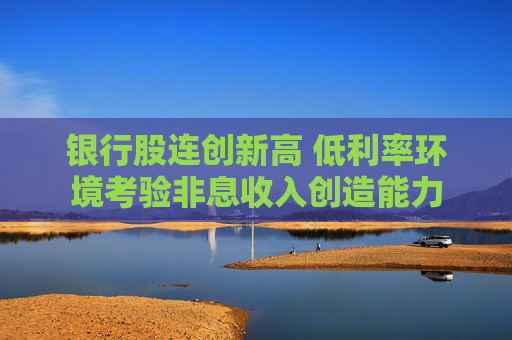 银行股连创新高 低利率环境考验非息收入创造能力