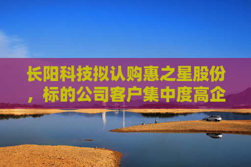 长阳科技拟认购惠之星股份，标的公司客户集中度高企