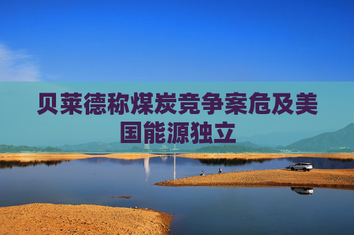 贝莱德称煤炭竞争案危及美国能源独立