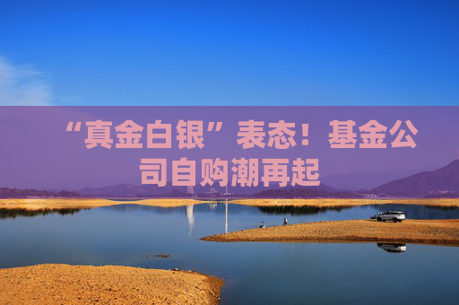 “真金白银”表态！基金公司自购潮再起