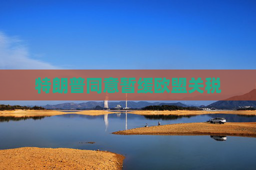 特朗普同意暂缓欧盟关税