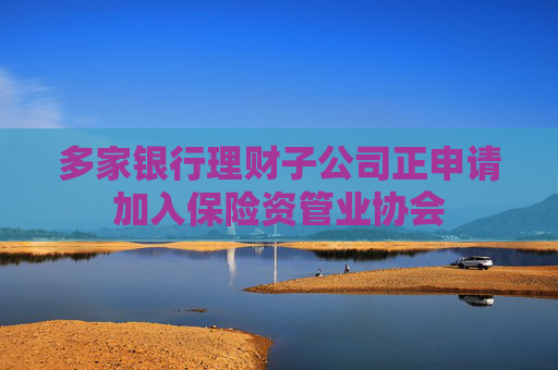 多家银行理财子公司正申请加入保险资管业协会