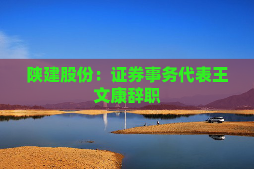 陕建股份：证券事务代表王文康辞职