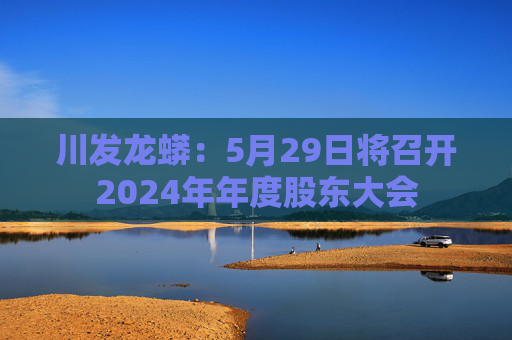 川发龙蟒：5月29日将召开2024年年度股东大会