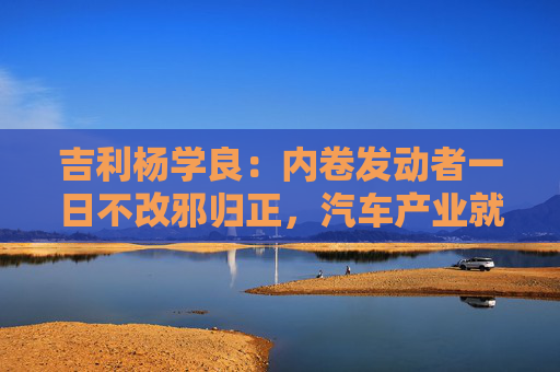 吉利杨学良：内卷发动者一日不改邪归正，汽车产业就不可能由大变强