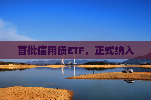 首批信用债ETF，正式纳入