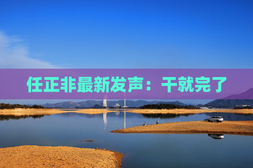 任正非最新发声：干就完了