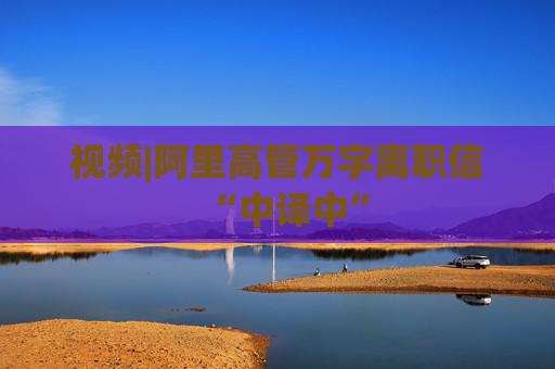 视频|阿里高管万字离职信“中译中”