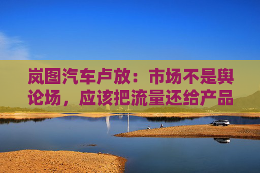 岚图汽车卢放：市场不是舆论场，应该把流量还给产品