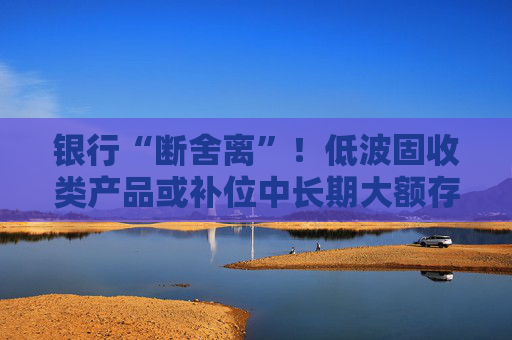 银行“断舍离”！低波固收类产品或补位中长期大额存单