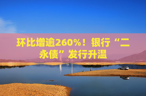 环比增逾260%！银行“二永债”发行升温