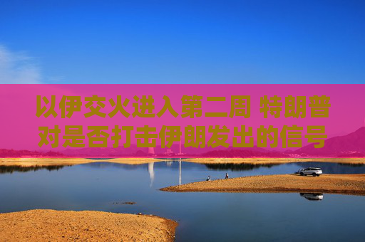 以伊交火进入第二周 特朗普对是否打击伊朗发出的信号含混不一