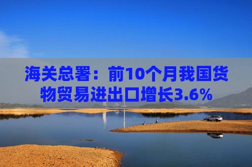 海关总署：前10个月我国货物贸易进出口增长3.6%