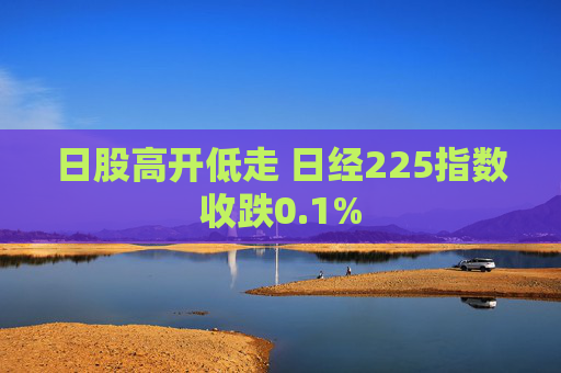 日股高开低走 日经225指数收跌0.1%