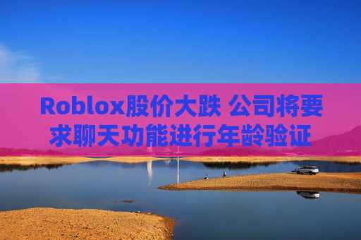 Roblox股价大跌 公司将要求聊天功能进行年龄验证