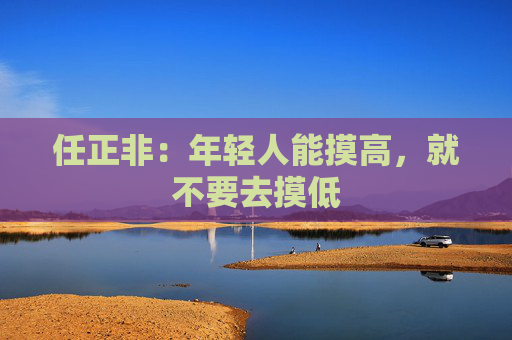 任正非:年轻人能摸高,就不要去摸低