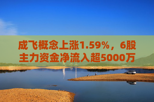 成飞概念上涨1.59%，6股主力资金净流入超5000万元
