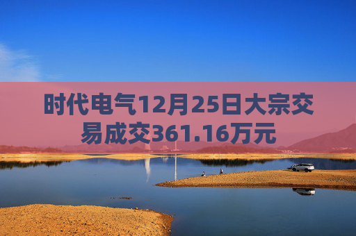 时代电气12月25日大宗交易成交361.16万元