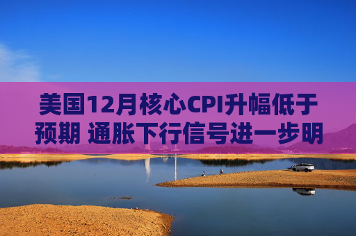 美国12月核心CPI升幅低于预期 通胀下行信号进一步明确