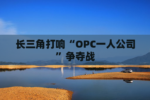 长三角打响“OPC一人公司”争夺战
