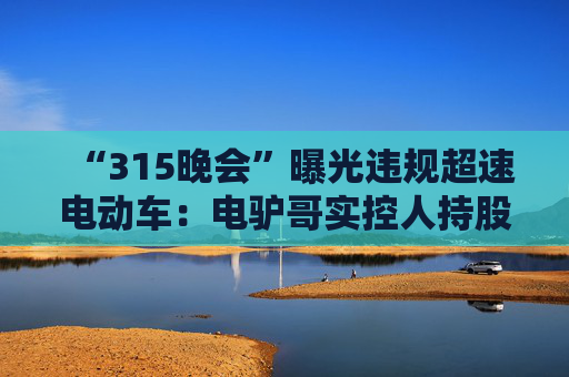 “315晚会”曝光违规超速电动车：电驴哥实控人持股公司经营异常，黑骑士去年变更股东