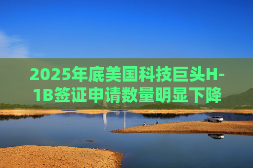 2025年底美国科技巨头H-1B签证申请数量明显下降