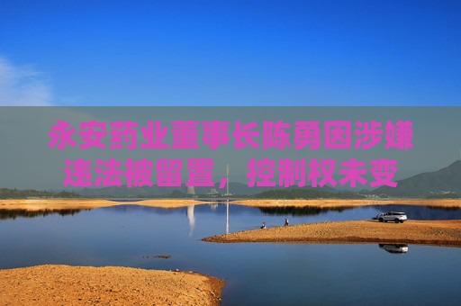 永安药业董事长陈勇因涉嫌违法被留置，控制权未变