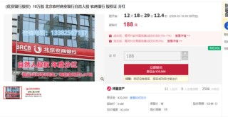 59岁白晓东掌舵，北京农商银行股权很抢手