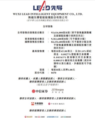 先导智能开启招股：将于2月11日港股上市，无锡千亿锂电设备龙头全球化加速