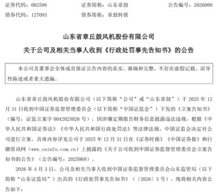 财务造假！002598将被ST