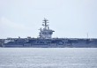 外媒：中东局势紧张之际，美“尼米兹”号航母驶离南海向西航行