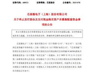 突发！A股700亿巨头，重大资产重组终止！