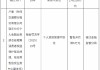 交通银行宿迁分行被罚款50万元：个人贷款管理不到位、流动资金贷款管理不到位