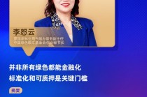 对话原国家林业局气候办常务副主任李怒云：并非所有绿色都能金融化，标准化和可质押是关键门槛