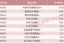 霸榜！可转债成为债基投资“锋利的矛”