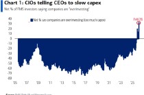 美银调查显示AI泡沫成首要尾部风险 资本支出过热担忧创纪录