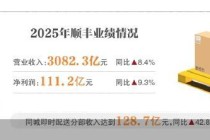 2025年收入利润增速放缓 顺丰靠什么拉动增长