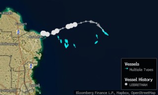 卡塔尔似乎装载了宣布不可抗力后的首批液化天然气