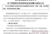 监管出手！承诺增持不低于6000万元股票却爽约