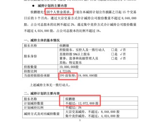 八年未减持终结，好太太侯鹏德套现2.74亿，总经理周亮、董秘李翔等多位高管减持 | 长三角资本局