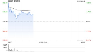 建银国际：给予蜜雪集团“跑赢大市”评级 目标价620.5港元