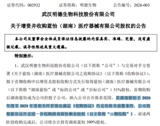 业绩变脸 002932触及退市风险