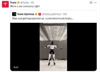 马斯克：特斯拉Optimus可以跳芭蕾