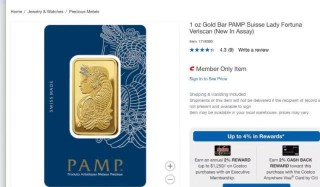 黄金价格飙涨，美国开市客兴起“淘金热”