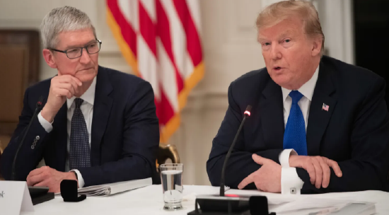 特朗普不希望苹果在印度生产产品:“我和库克之间有一点小问题” 第1张 特朗普不希望苹果在印度生产产品:“我和库克之间有一点小问题” 第1张