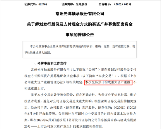 A股重大资产重组,停牌! 第1张 A股重大资产重组,停牌! 第1张