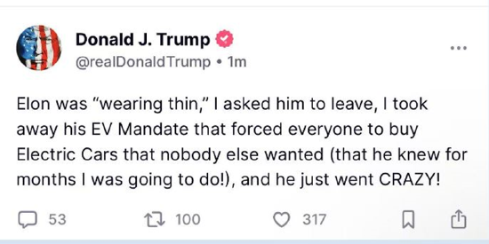 一周外盘头条|特朗普马斯克公开决裂 白银升至2012年来新高 美国4月贸易逆差减半 稳定币第一股IPO股价狂飙 第4张 一周外盘头条|特朗普马斯克公开决裂 白银升至2012年来新高 美国4月贸易逆差减半 稳定币第一股IPO股价狂飙 第4张