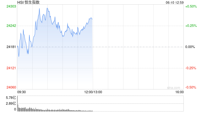 午评：港股恒指涨0.33% 科指跌0.33% 中国稀土放量涨超17% 容大科技、新琪安首日高开大涨  第2张