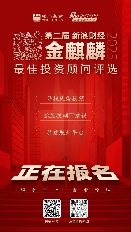 第二届新浪财经金麒麟最佳投资顾问评选启动 新浪财经携手银华基金寻找优秀投顾  第1张